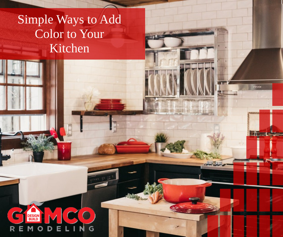 Simplet Ways To Add Color To Your Kitchen