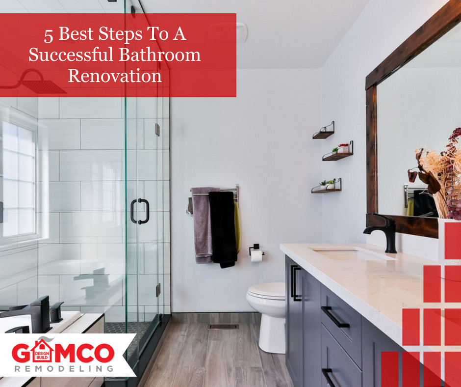 5 best steps to a successful bathroom renovation