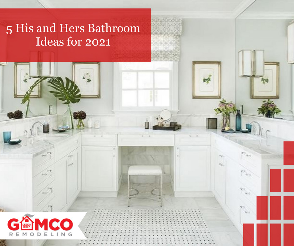 5 His and Hers Bathroom Ideas for 2021