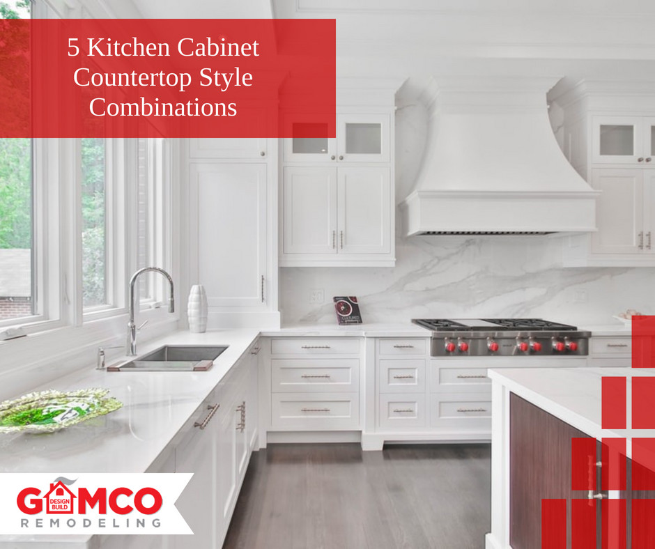 5 Kitchen Cabinet Countertop Color Combinations