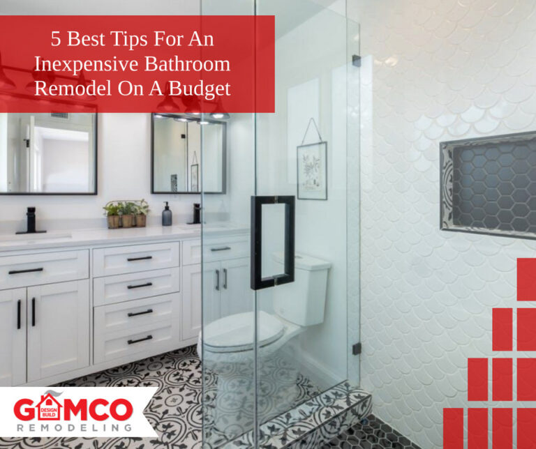 5 Tips: Bathroom Remodel On A Budget | GAMCO Remodeling
