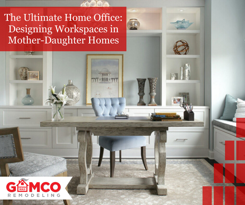 Learning to create a home office Mother Daughter Home Workspace