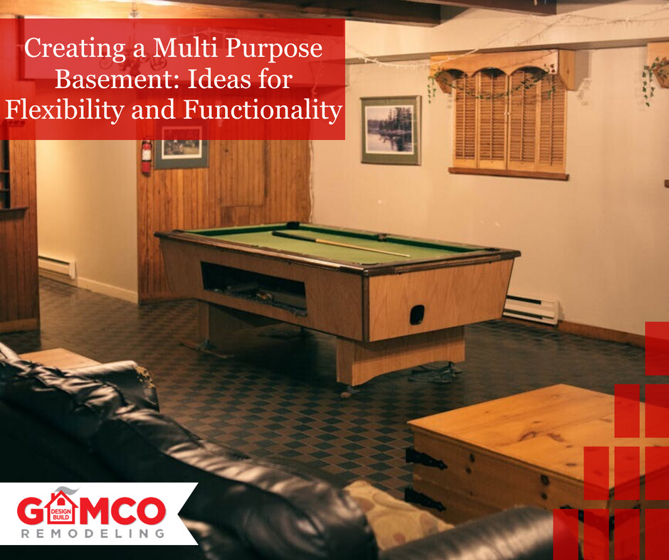 Creating a Multi Purpose Basement: Ideas for Flexibility and Functionality
